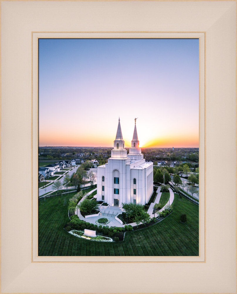 Kansas City Temple - Sunset