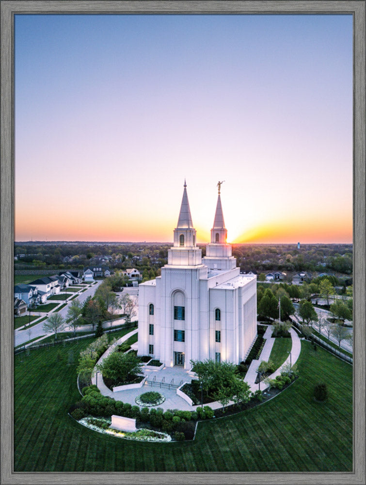 Kansas City Temple - Sunset