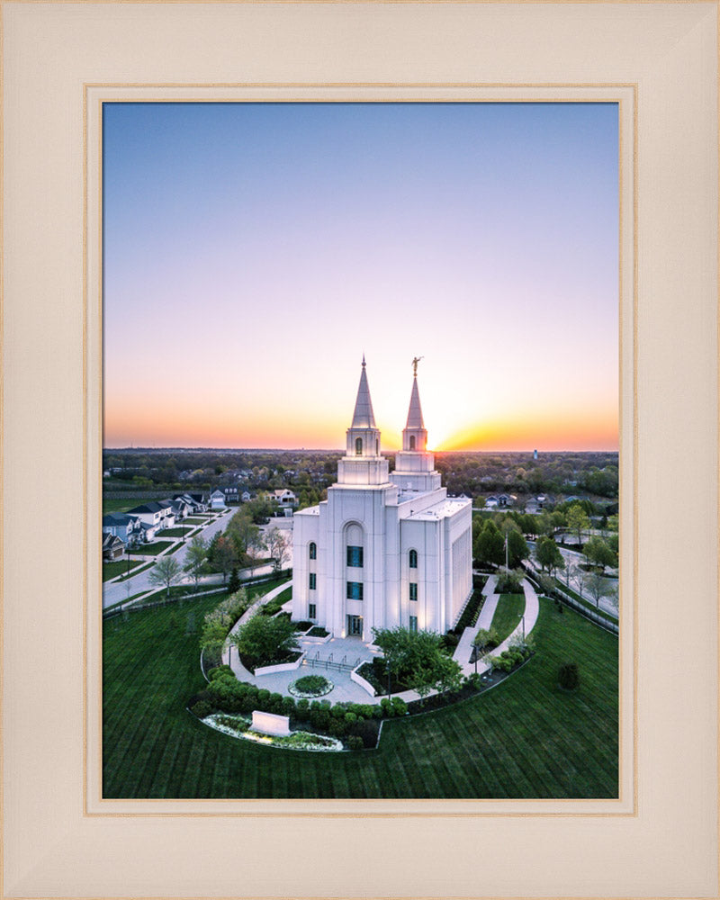 Kansas City Temple - Sunset