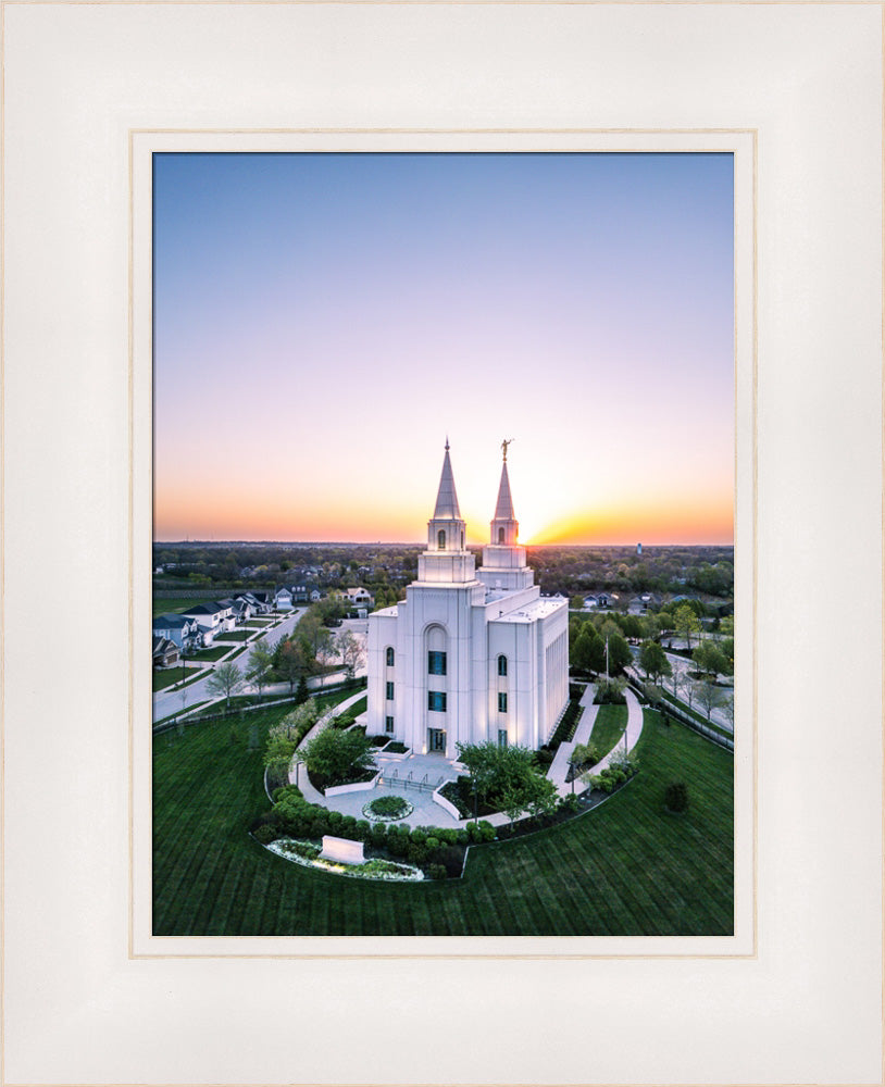 Kansas City Temple - Sunset