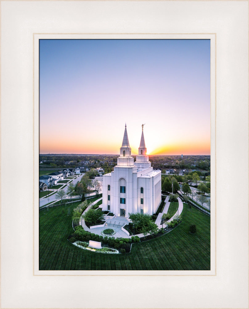 Kansas City Temple - Sunset