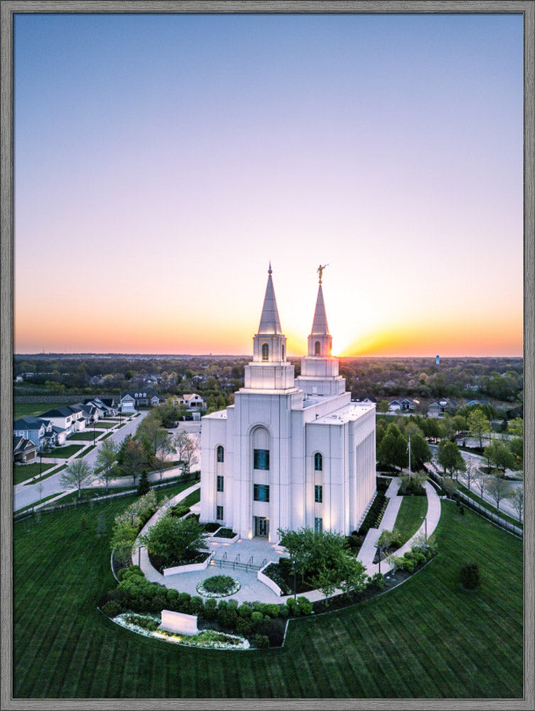 Kansas City Temple - Sunset