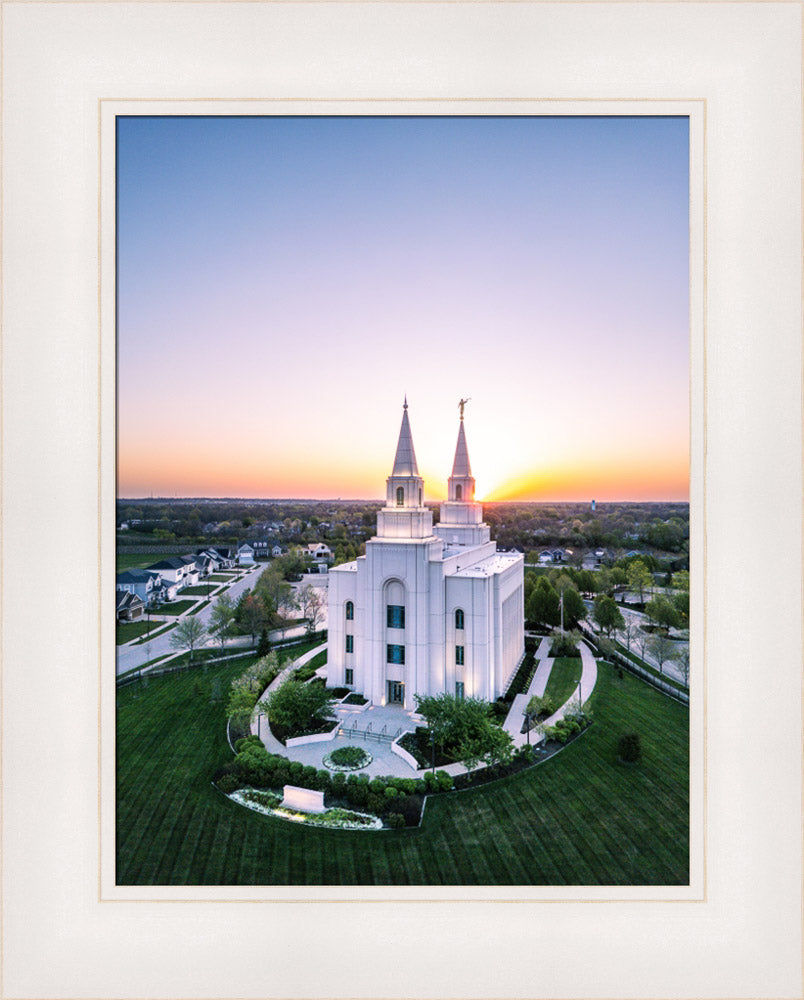 Kansas City Temple - Sunset