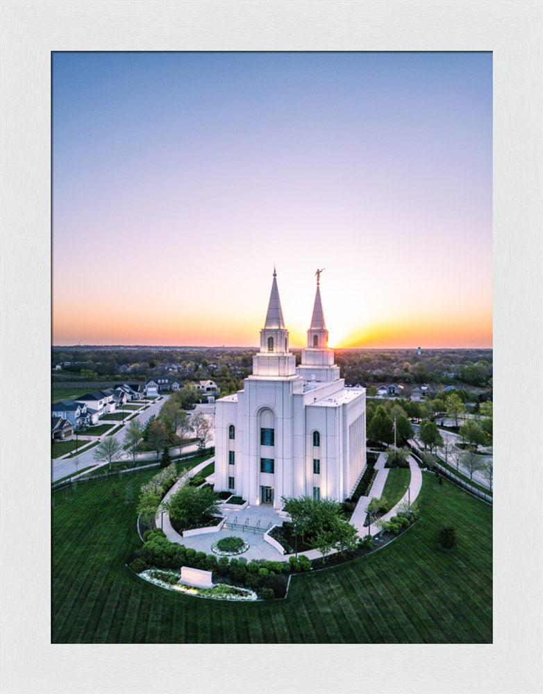 Kansas City Temple - Sunset