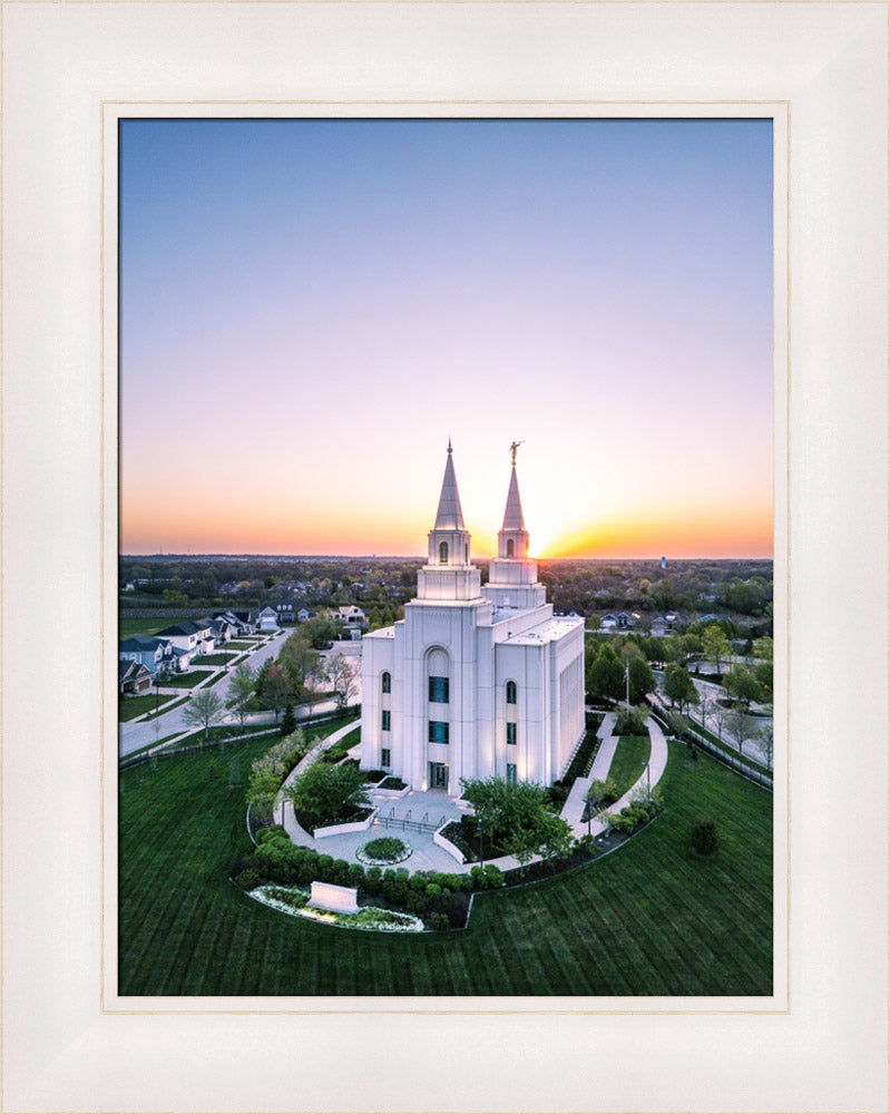 Kansas City Temple - Sunset
