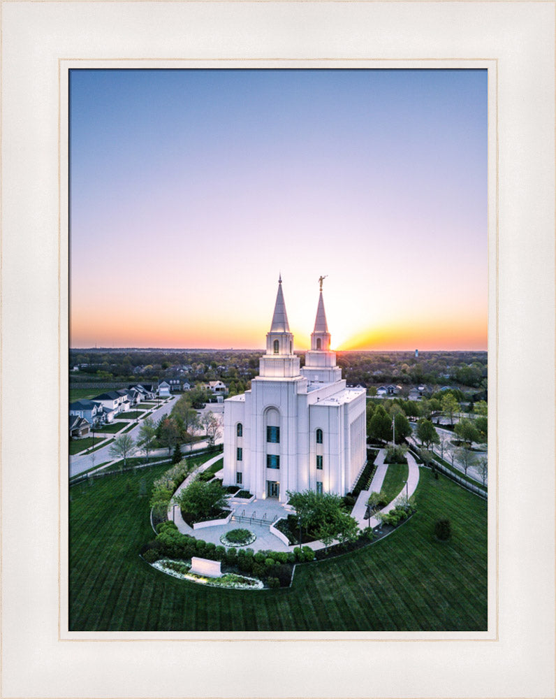 Kansas City Temple - Sunset
