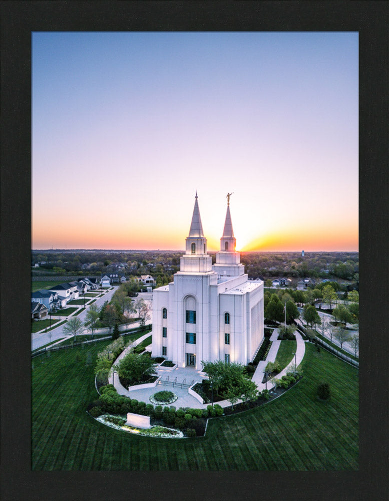 Kansas City Temple - Sunset