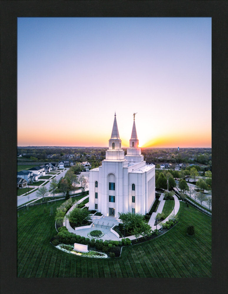 Kansas City Temple - Sunset