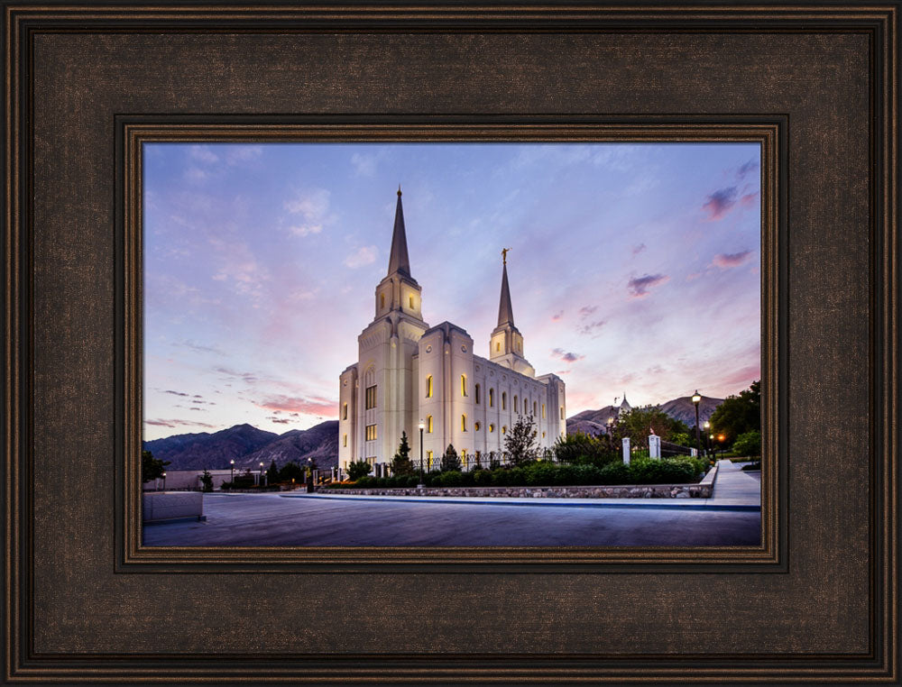 Brigham City Temple - Morning Rays