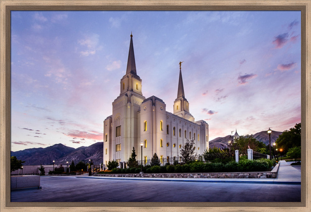 Brigham City Temple - Morning Rays