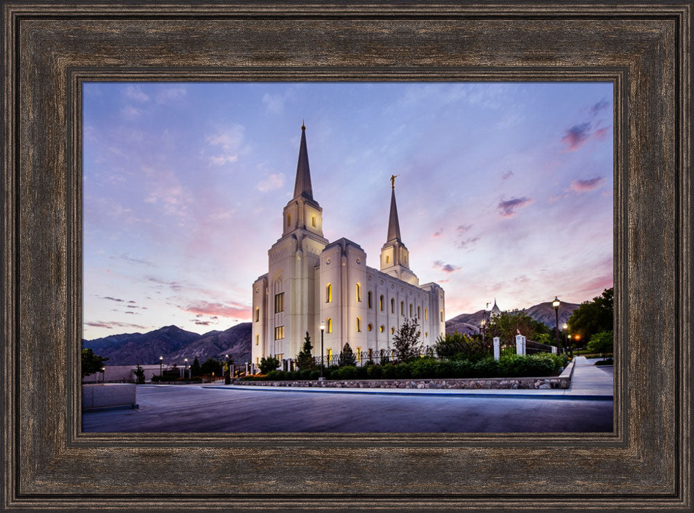 Brigham City Temple - Morning Rays
