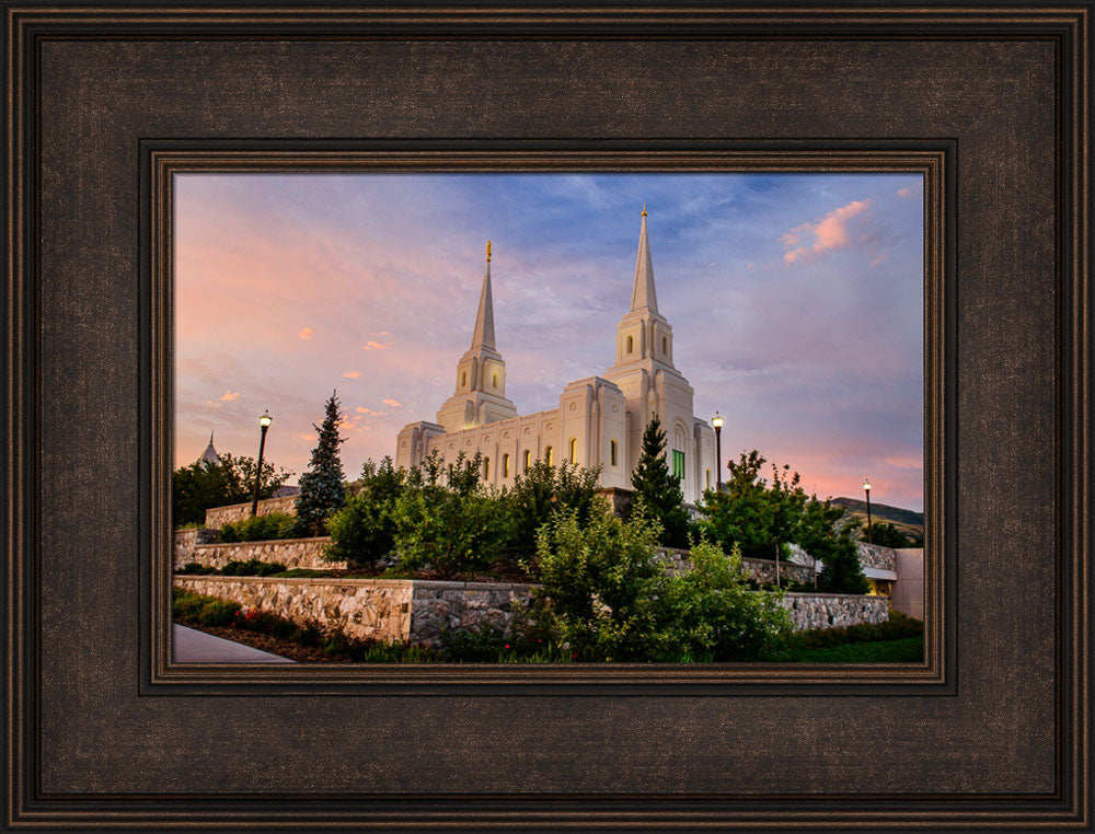 Brigham City Temple - Garden View