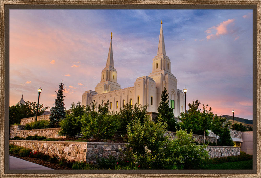Brigham City Temple - Garden View