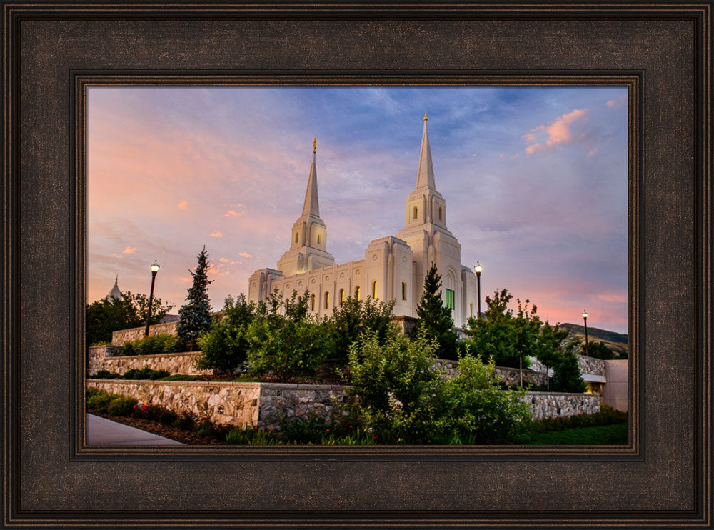 Brigham City Temple - Garden View