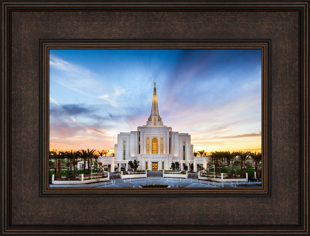 Gilbert Temple - Bright Sunset
