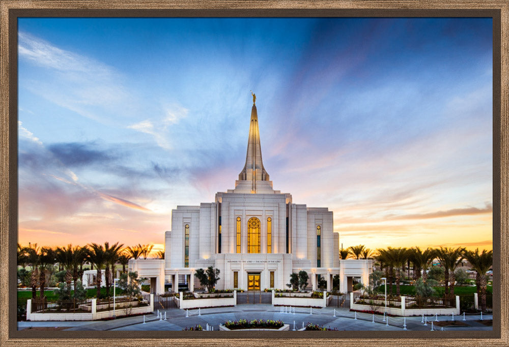 Gilbert Temple - Bright Sunset