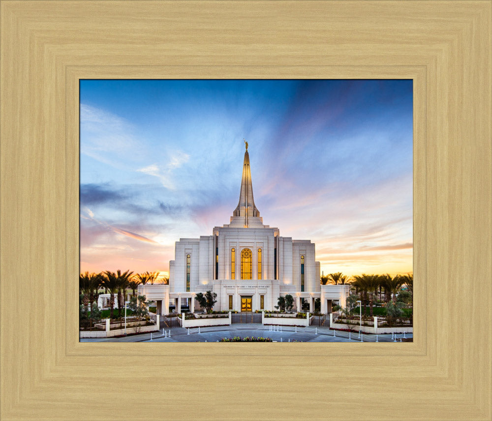 Gilbert Temple - Bright Sunset