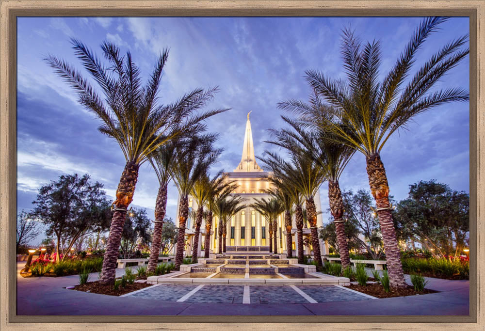 Gilbert Temple - Palms