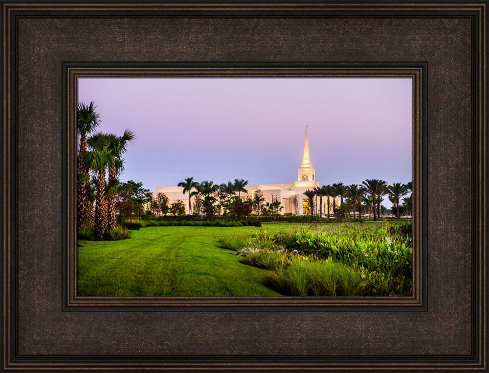 Fort Lauderdale Temple - Palm Trees