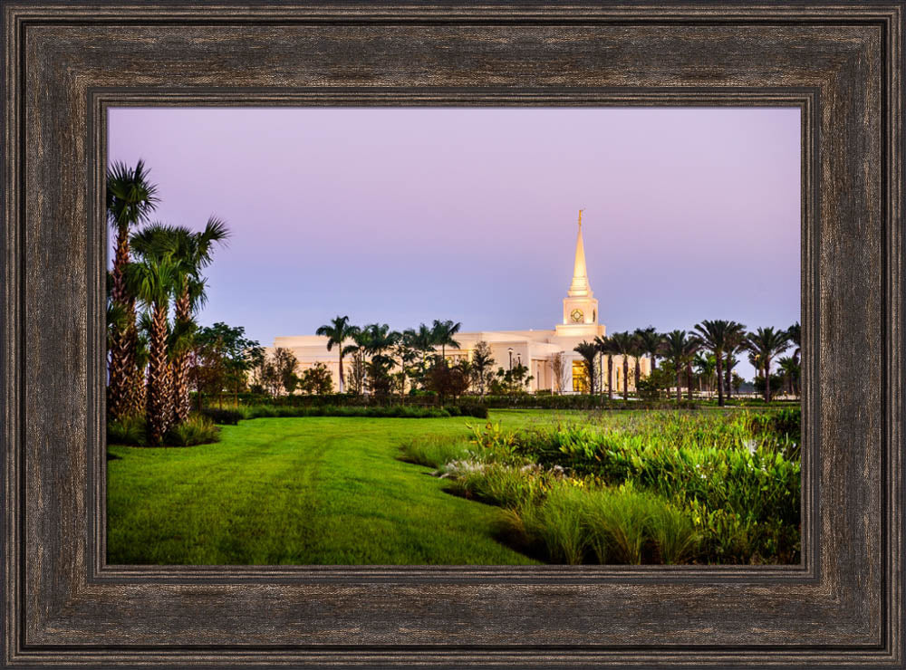 Fort Lauderdale Temple - Palm Trees
