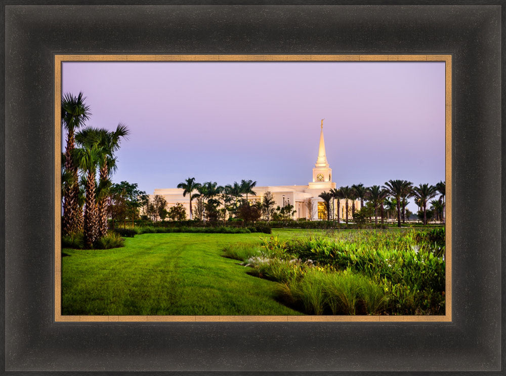 Fort Lauderdale Temple - Palm Trees