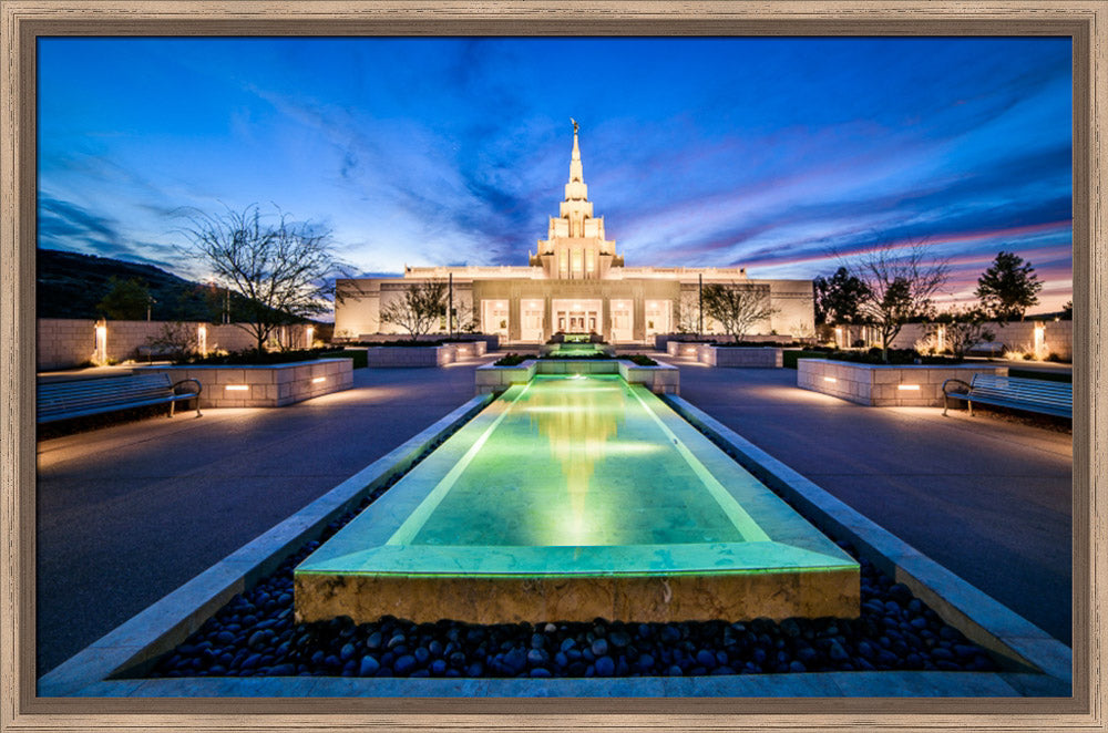 Phoenix Temple - Reflection Pool