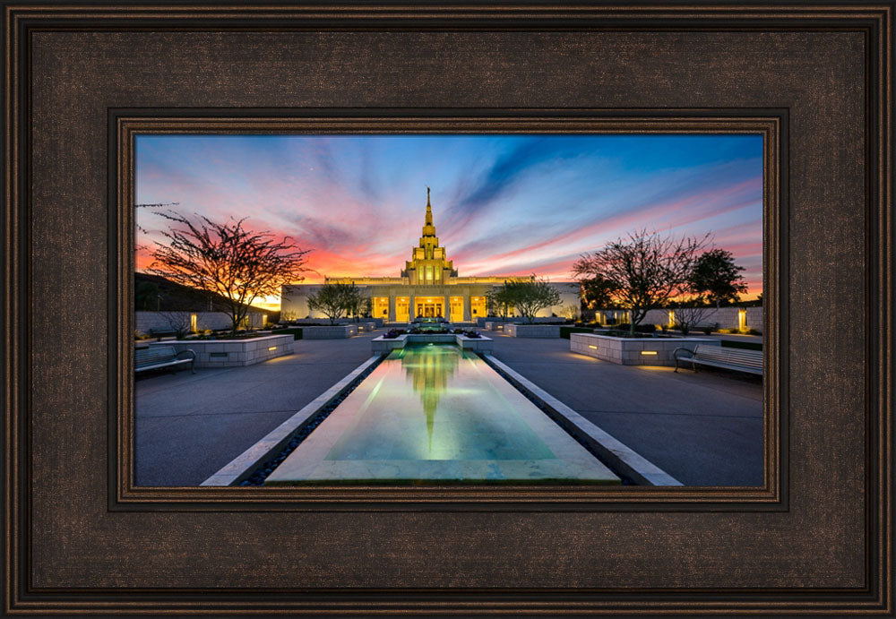 Phoenix Temple - Sunset