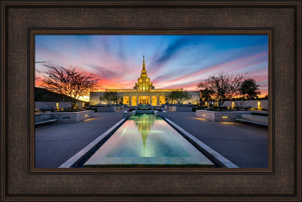 Phoenix Temple - Sunset
