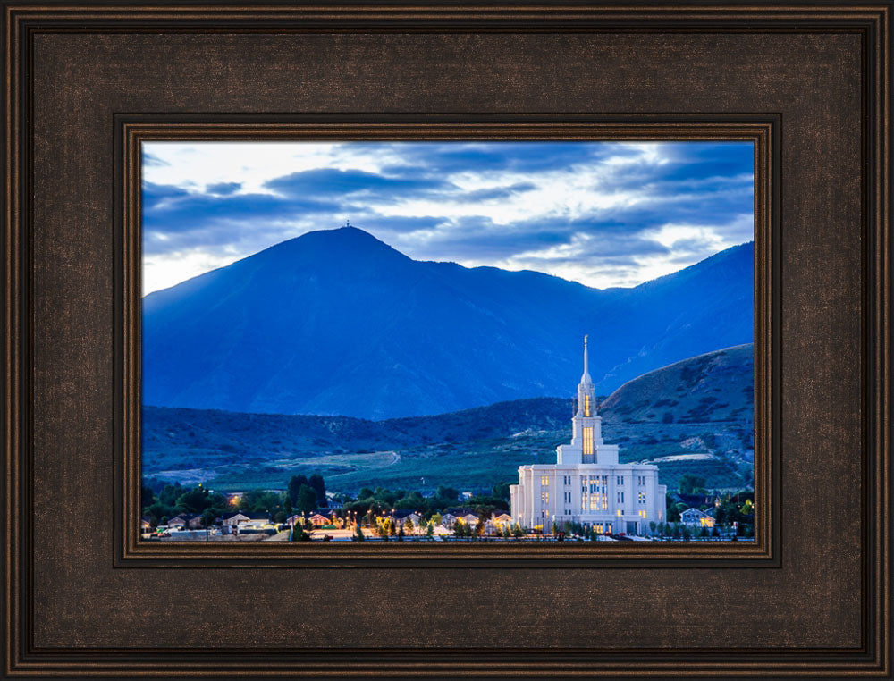 Payson Temple - Evening Hills