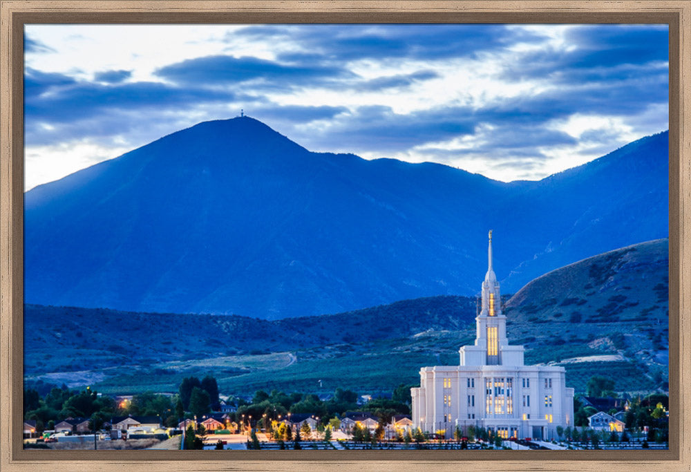 Payson Temple - Evening Hills