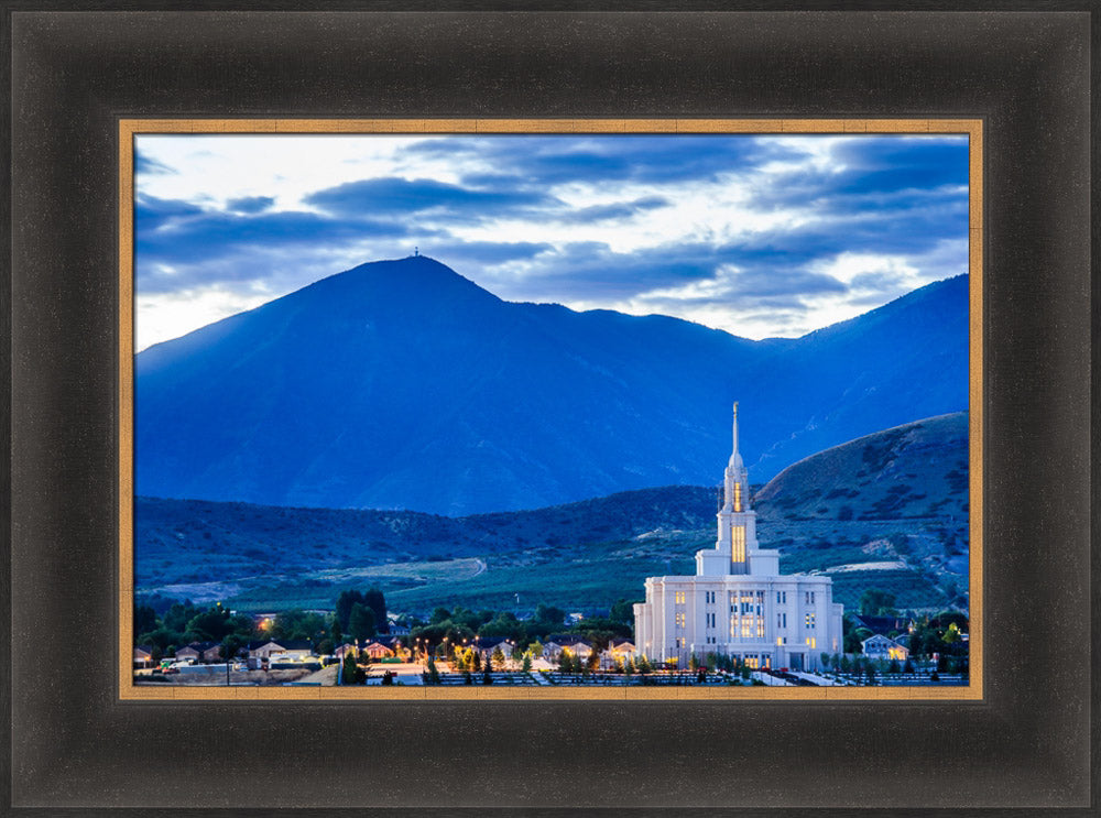 Payson Temple - Evening Hills