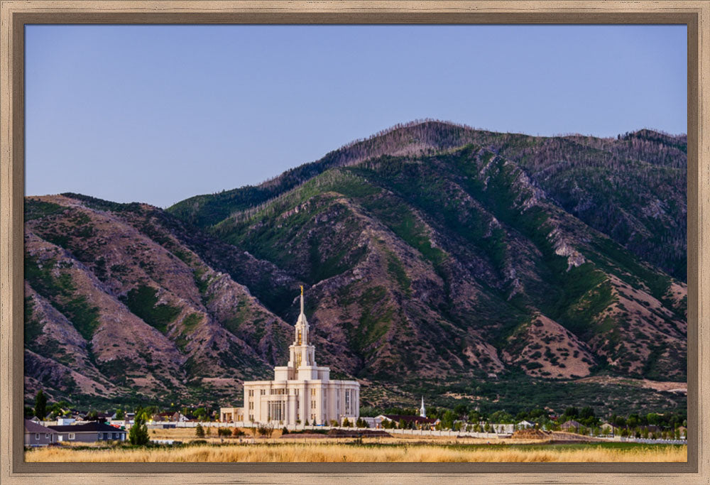 Payson Temple - Mountain View