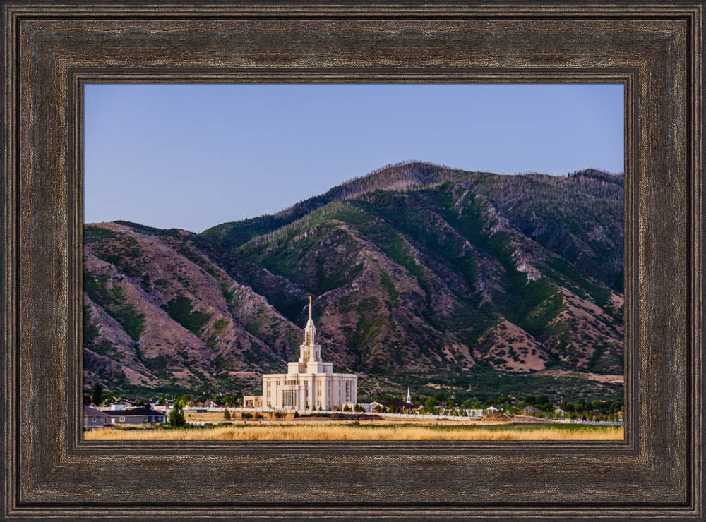Payson Temple - Mountain View