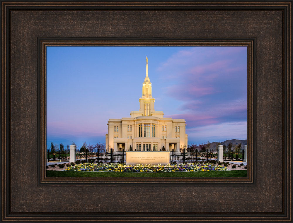 Payson Temple - Sunrise Front