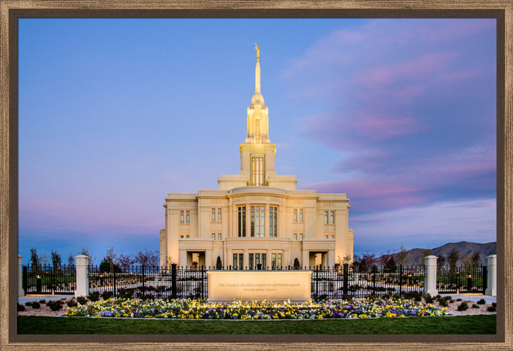 Payson Temple - Sunrise Front