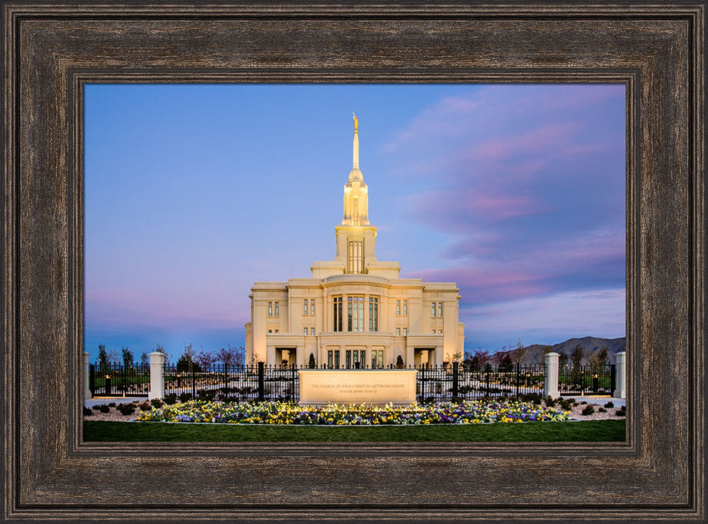 Payson Temple - Sunrise Front