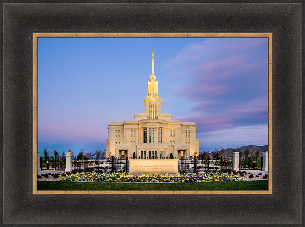 Payson Temple - Sunrise Front