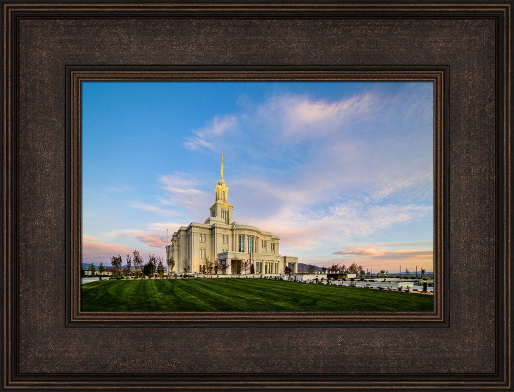 Payson Temple - Sunrise Corner