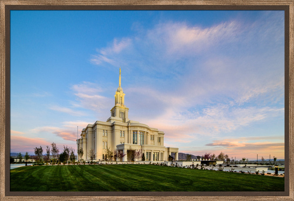 Payson Temple - Sunrise Corner
