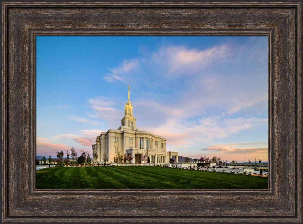 Payson Temple - Sunrise Corner