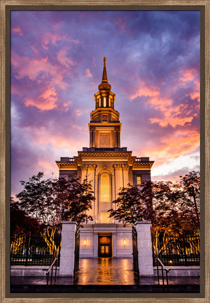 Philadephia Temple - Sunset Gates