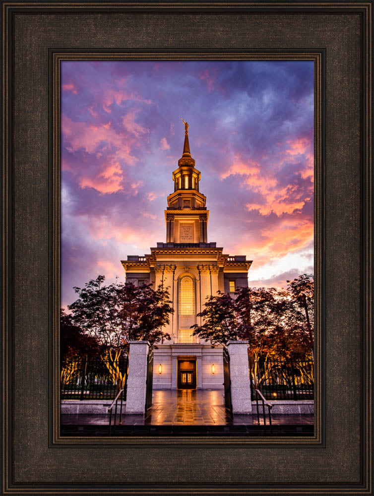 Philadephia Temple - Sunset Gates