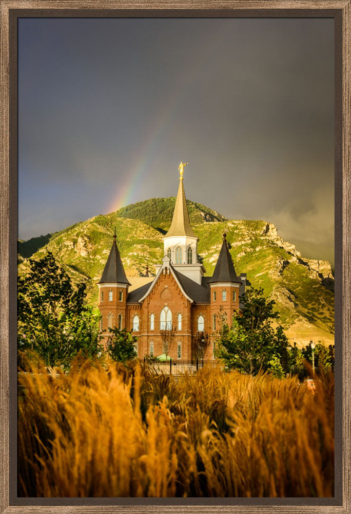 Provo City Center Temple - Golden Sunset