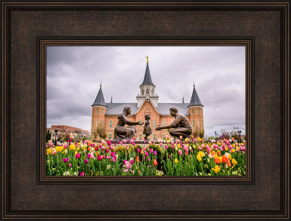 Provo City Center Temple - Springtime Family