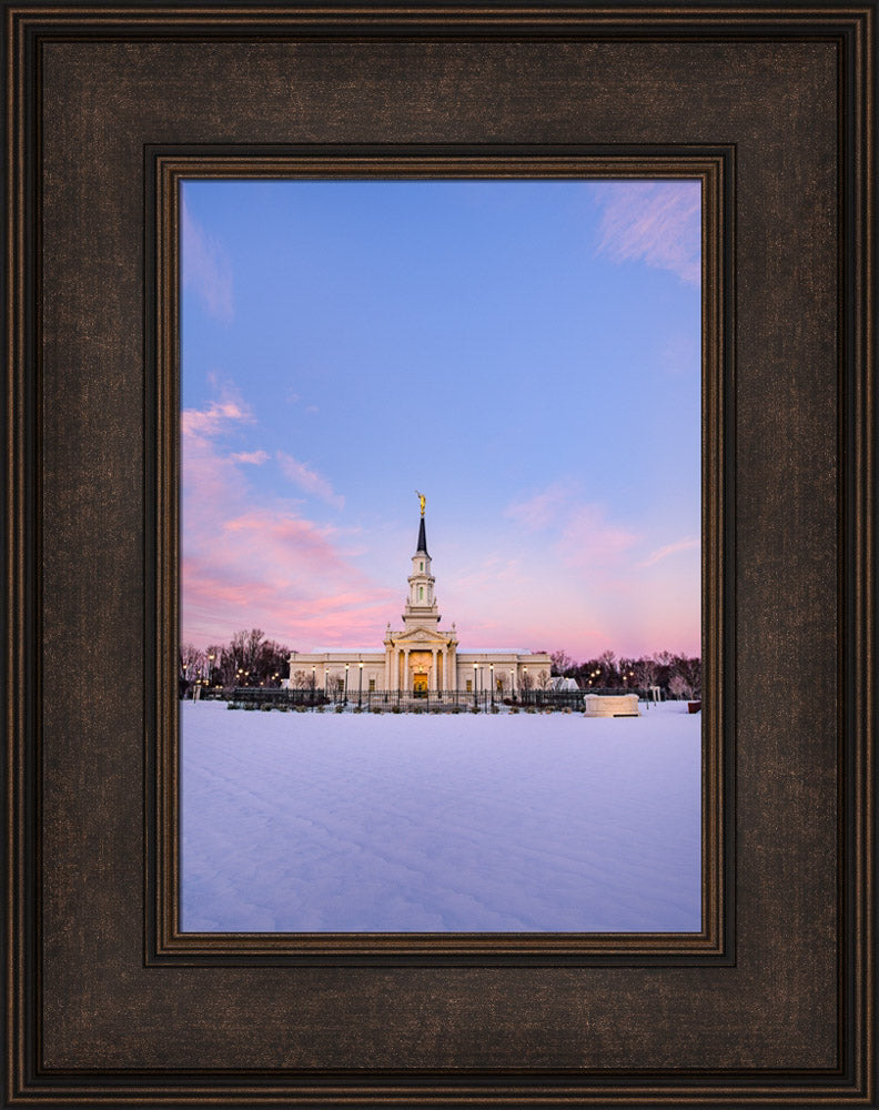 Hartford Temple - Morning Skies