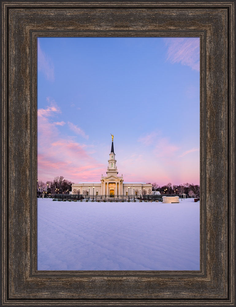 Hartford Temple - Morning Skies