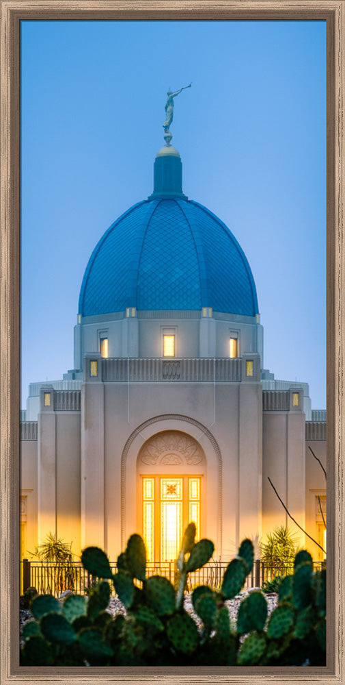 Tucson Temple - Cactus Twilight