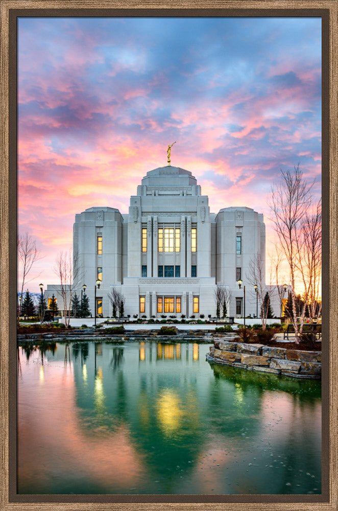 Meridian Temple - Vertical Reflection