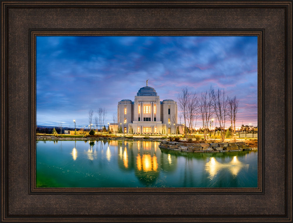 Meridian Temple - Blue Reflection