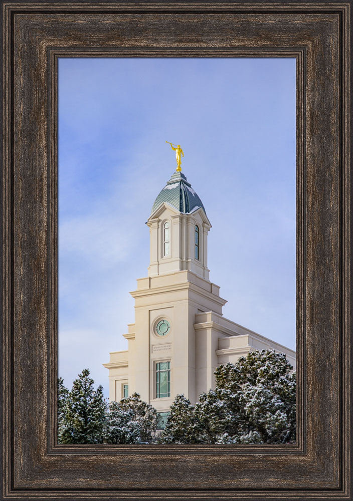 Cedar City Temple - Reaching up